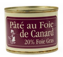 Pâté de canard au foie gras 20pour100 de foie gras